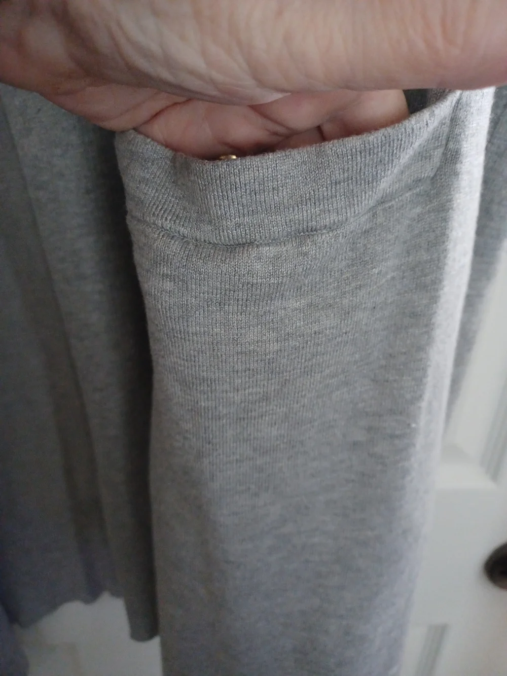 Alexander and Oak Womens Size XXL Light Gray Open-Front Sweater Cardigan